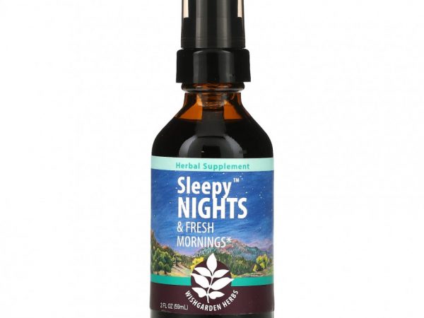 WishGarden Herbs, Sleepy Nights & Fresh Morning, 59 мл (2 жидк. Унции)