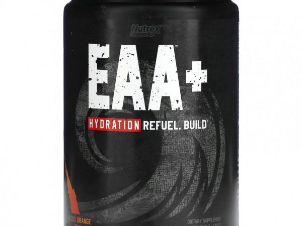 Nutrex Research, EAA + Hydration, красный апельсин, 390 г (13,8 унции)