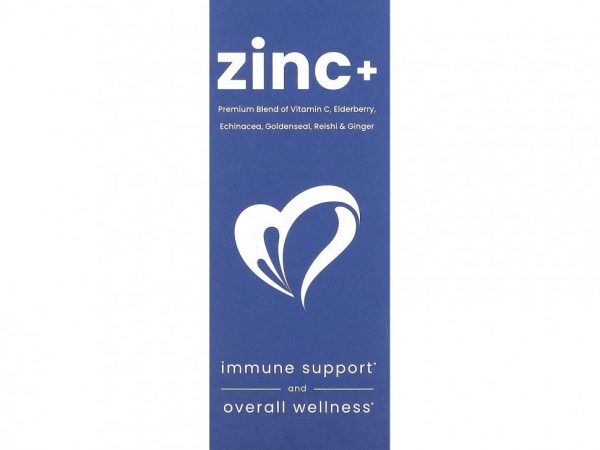 NutraChamps, Liquid Zinc +, натуральные ягоды, 60 мл (2 жидк. Унции)