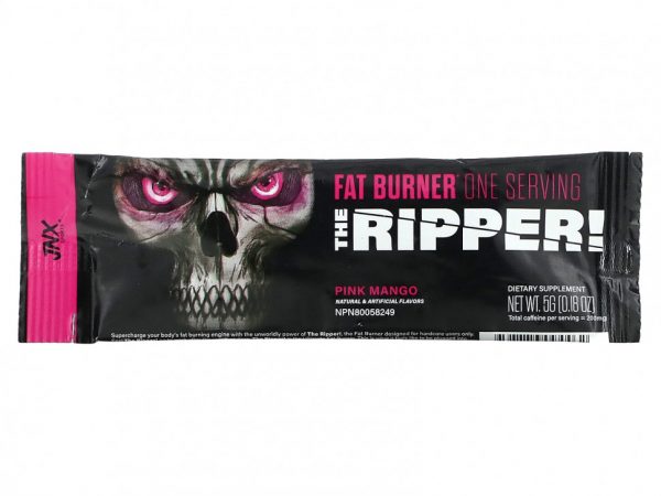 JNX Sports, The Ripper, сжигатель жира, розовое манго, 1 палочка, 5 г (0,18 унции)
