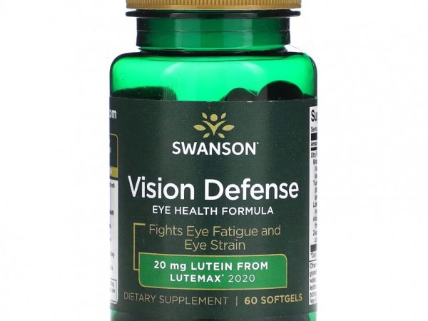 Swanson, Vision Defense, 60 мягких таблеток