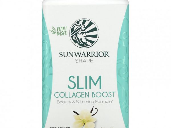 Sunwarrior, Shape, Slim Collagen Boost, ваниль, 750 г (1,65 фунта)