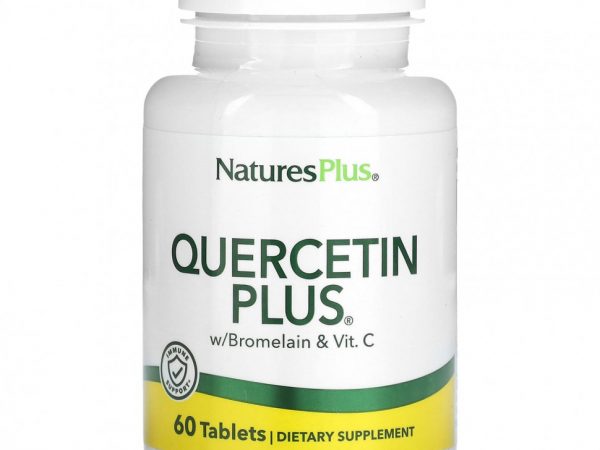 NaturesPlus, Quercetin Plus, 60 таблеток
