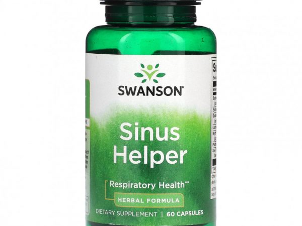 Swanson, Sinus Helper, 60 капсул