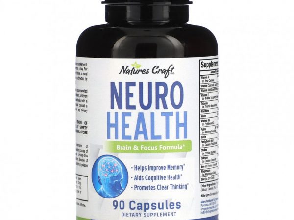 Natures Craft, Neuro Health`` 90 капсул