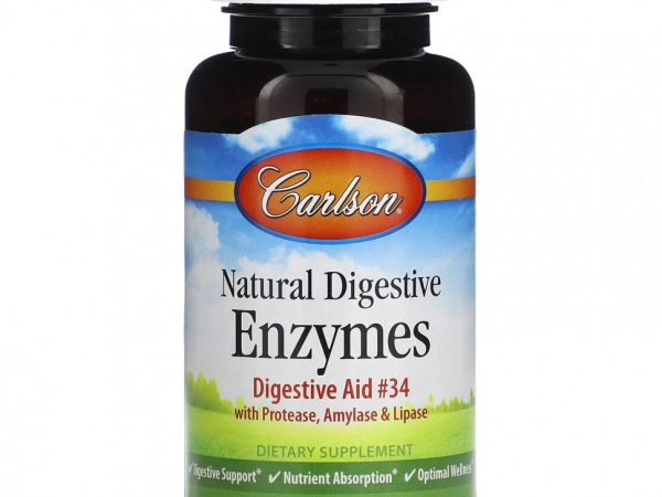 Carlson, Натуральные пищеварительные ферменты, 100 таблеток