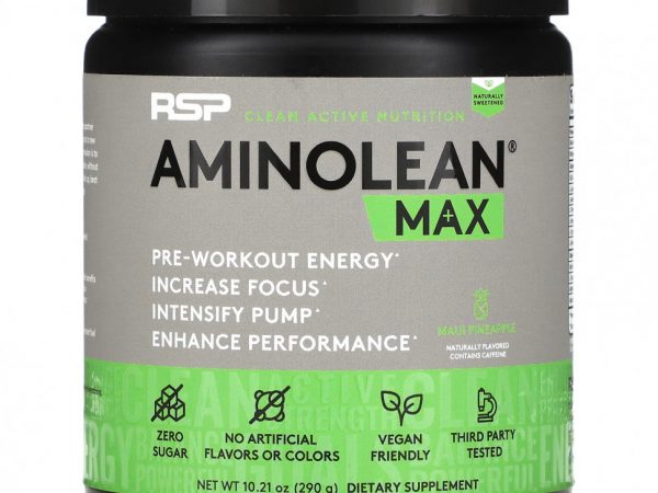 RSP Nutrition, AminoLean Max, ананас Мауи, 290 г (10,21 унции)