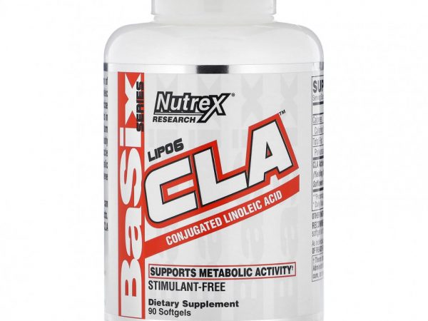 Nutrex Research, Lipo-6 CLA`` 90 мягких таблеток