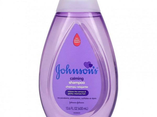 Johnson & Johnson, Успокаивающий шампунь, 400 мл (13,6 жидк. Унции)
