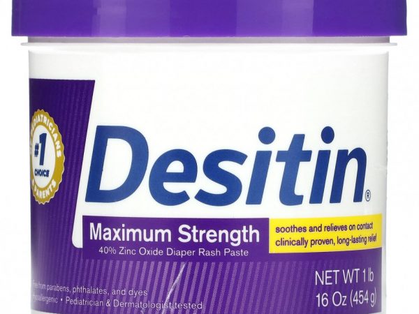Desitin, Паста от подгузников, максимальная эффективность, 454 г (16 унций)