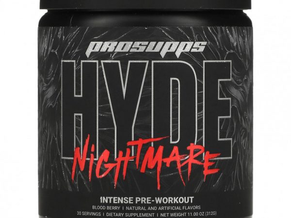 ProSupps, Hyde Nightmare, Intense Pre-Workout, Blood Berry, 11 oz (312 g)
