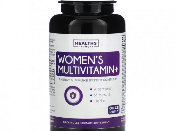 Healths Harmony, Мультивитамины для женщин +, 60 капсул