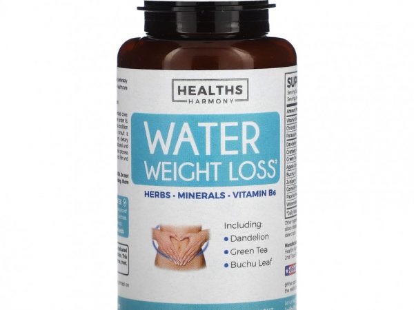 Healths Harmony, Вода для снижения веса`` 60 капсул