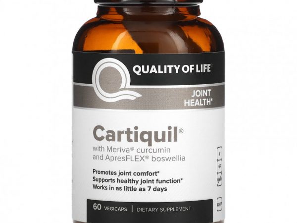 Quality of Life Labs, Cartiquil`` 60 растительных капсул