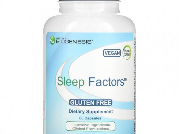 Nutra BioGenesis, Sleep Factors, 60 капсул