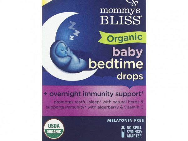 Mommy's Bliss, Органические капли для детей от 4 месяцев, 60 мл (2 жидк. Унции)