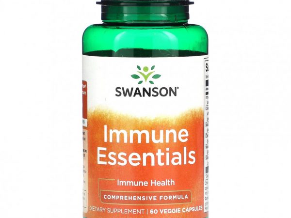 Swanson, Immune Essentials, 60 растительных капсул