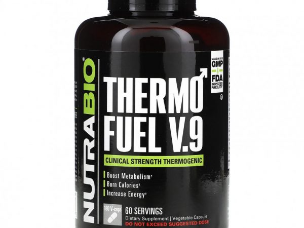 Nutrabio Labs, ThermoFuel V.9 для мужчин, 180 капсул