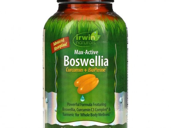 Irwin Naturals, Curcumin Pro-Active, куркума и биоперин, 90 мягких таблеток