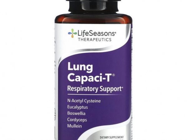 LifeSeasons, Lung Capaci-T, 90 вегетарианских капсул