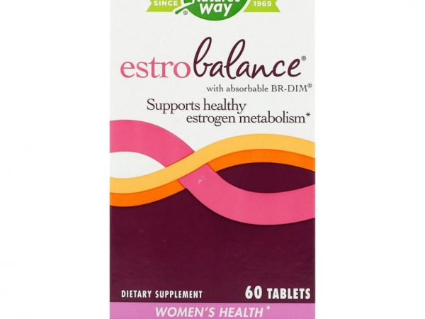 Nature's Way, EstroBalance с поглощаемым комплексом BR-DIM, 60 таблеток