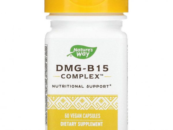 Nature's Way, DMG-B15 Complex, 60 веганских капсул