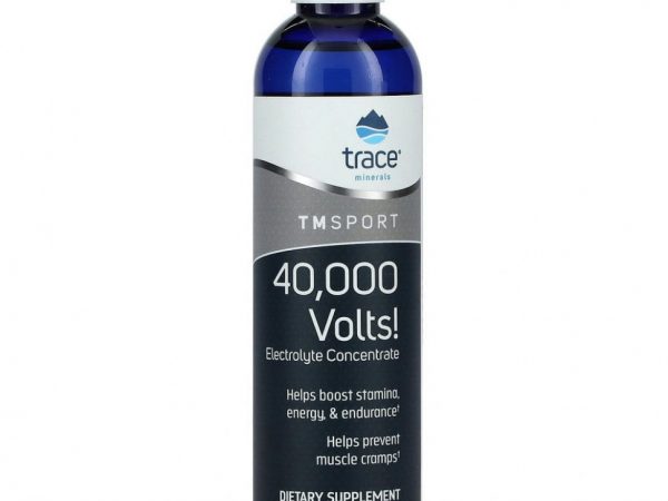 Trace Minerals ®, TM Sport, 40 000 Вольт!, Электролитический концентрат, 237 мл (8 жидк. унций)