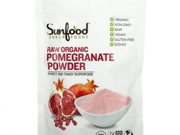 Sunfood, Порошок из необработанного органического граната, 113 г (4 унции)