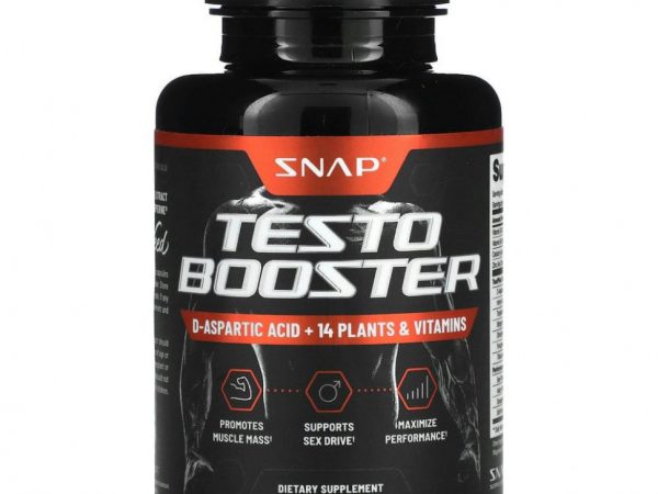 Snap Supplements, Testo Booster, 60 капсул