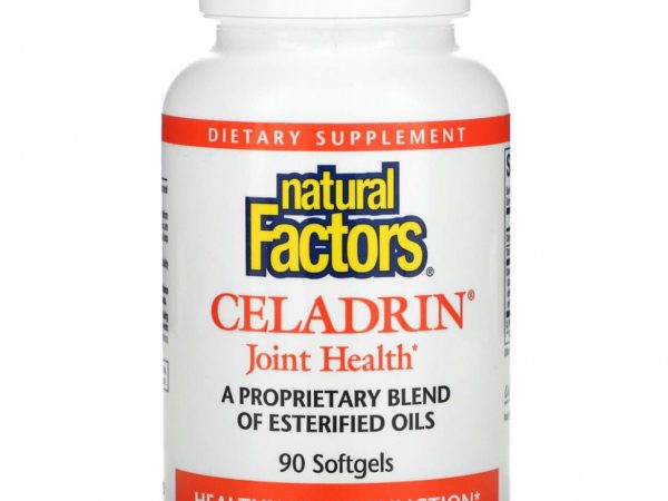 Natural Factors, Celadrin, для здоровья суставов, 90 капсул