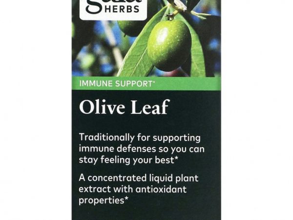 Gaia Herbs, Листья оливы, 60 веганских капсул Liquid Phyto-Caps