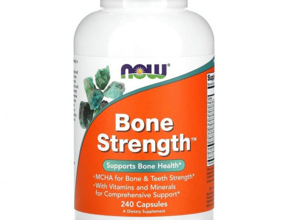 NOW Foods, Bone Strength, поддержка здоровья костей, 240 капсул