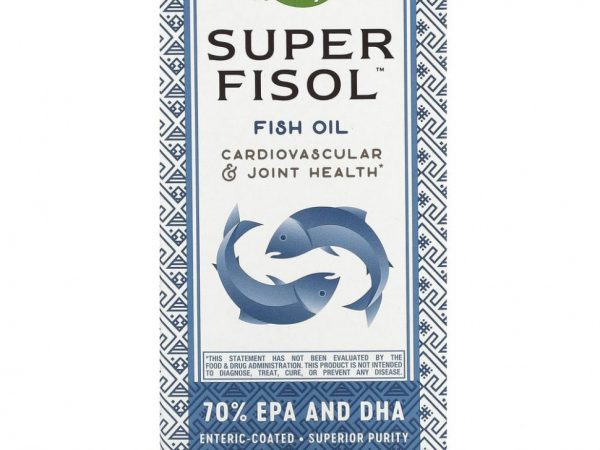Nature's Way, Super Fisol, рыбий жир, 180 мягких таблеток