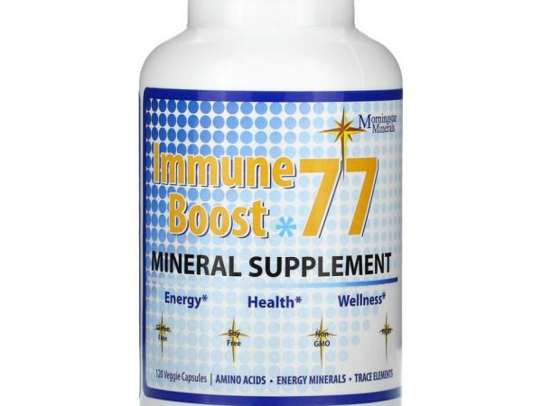 Morningstar Minerals, Immune Boost 77, минеральная добавка, 120 вегетарианских капсул