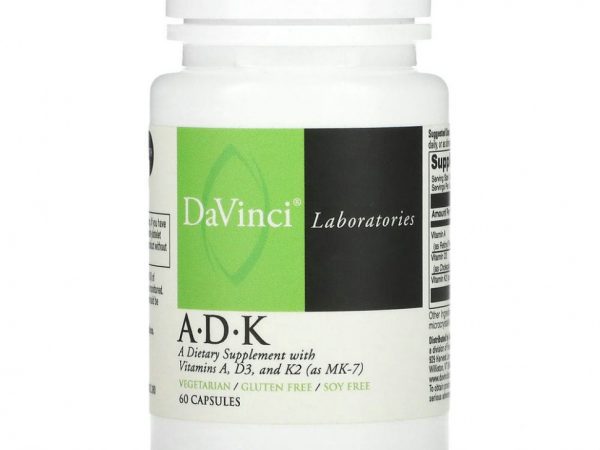 DaVinci Laboratories of Vermont, A-D-K, 60 капсул