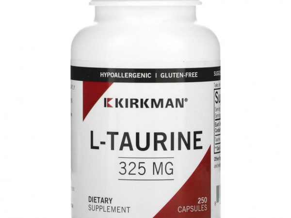 Kirkman Labs, L-таурин, 325 мг, 250 капсул
