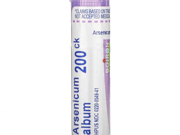 Boiron, Single Remedies, мышьяк белый, 200СК, прибл. 80 гранул