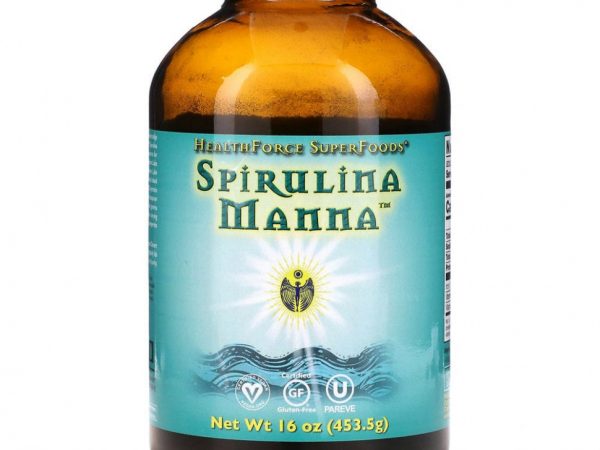 HealthForce Superfoods, Spirulina Manna, 453,5 г (16 унций)