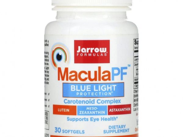 Jarrow Formulas, MaculaPF, защита от синего света, 30 мягких желатиновых капсул