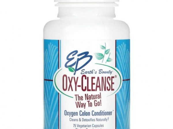 Earth's Bounty, Oxy-Cleanse, кондиционирующая добавка с кислородом, 75 вегетарианских капсул