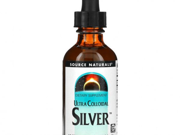 Source Naturals, ультра коллоидное серебро, 10 част./млн, 59,14 мл (2 жидк. унции)
