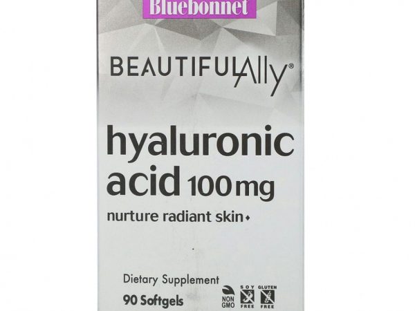 Bluebonnet Nutrition, Beautiful Ally, Hyaluronic Acid, 100 mg , 90 Softgels