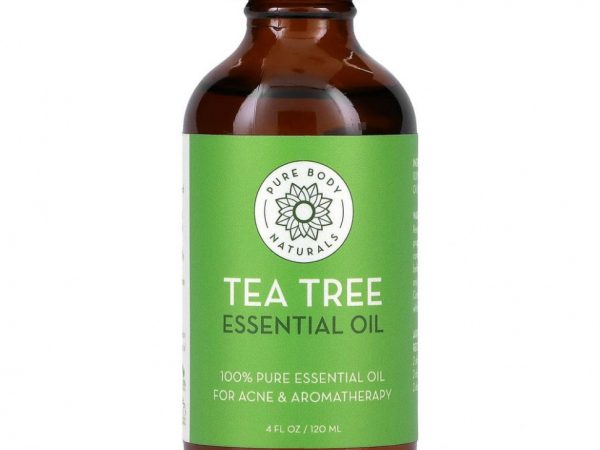 Pure Body Naturals, Эфирное масло чайного дерева, 120 мл (4 жидк. Унции)