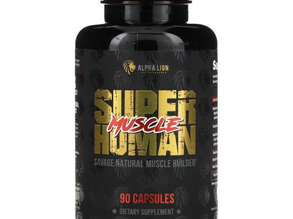 ALPHA LION, SuperHuman Muscle, 90 капсул