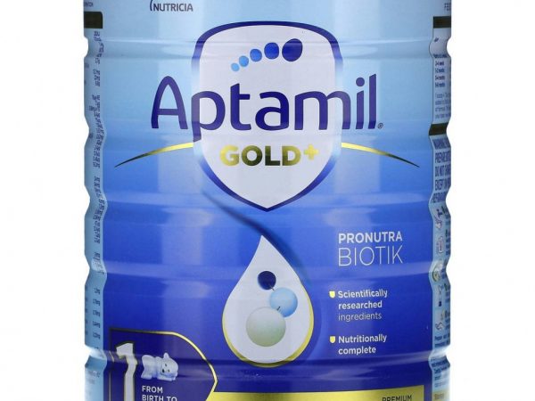 Aptamil, Gold + Pronutra Biotik, смесь для младенцев премиального качества, от рождения до 6 месяцев, 900 г (31,75 унции)