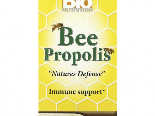 Bio Nutrition, Пчелиный прополис, 60 кальпсул