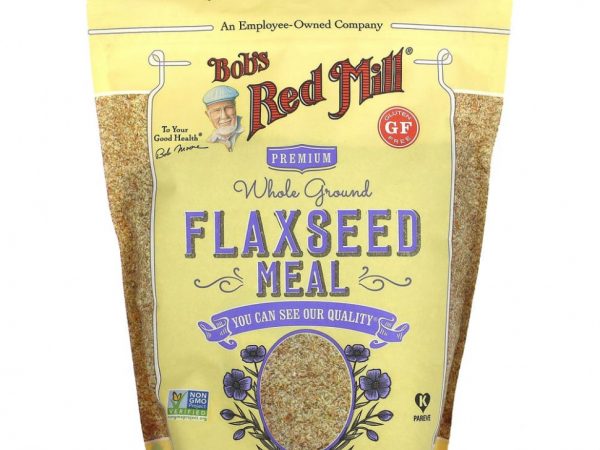 Bob's Red Mill, Премиальный продукт из муки льняного семени, 16 унции (453 г)