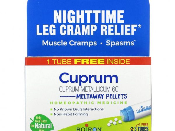 Boiron, Мед, гранулы Meltaway, 3 тюбика, прибл. 80 гранул каждая