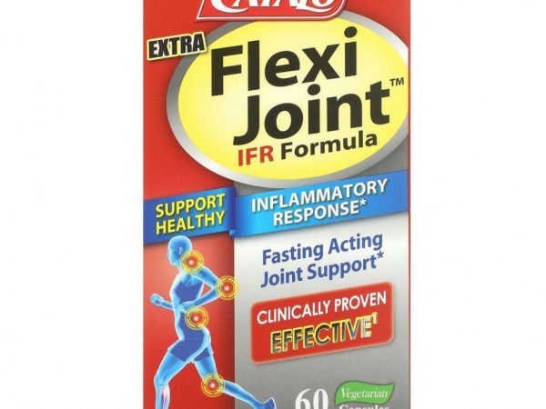 Catalo Naturals, Extra Flexi Joint, формула IFR, 60 вегетарианских капсул