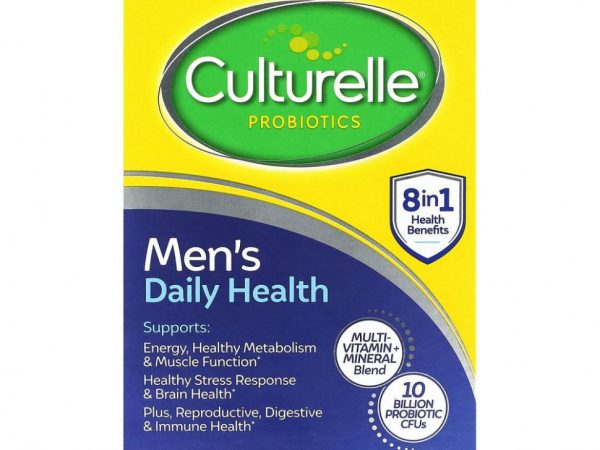 Culturelle, Пробиотики, ежедневное здоровье для мужчин, 10 млрд КОЕ, 30 капсул для приема один раз в день